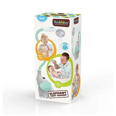 Yookidoo elephant baby shower turquoise 002