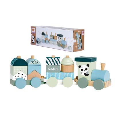 Siso toys eh wooden train 16 pcs 212