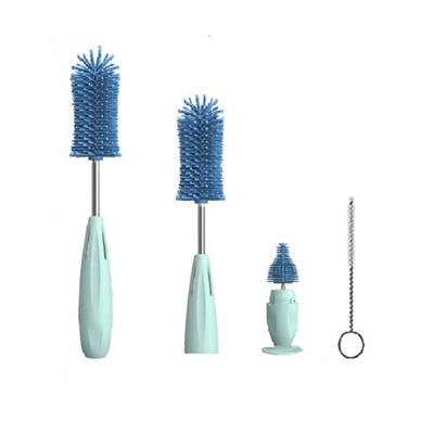 Portable Bottle Brush Set,3in1 Baby Bottle Cleaner Tool with Silicone Brush | Shop Today. Get it Tomorrow! | takealot.com
