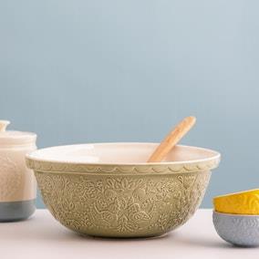 Mason Cash Home to Roost Green Mixing Bowl | Dunelm