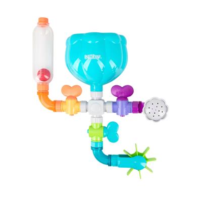 Nuby Water Wacky Waterworks Bath Toy for Baby with Connecting Pipes and Water Mill - Walmart.com