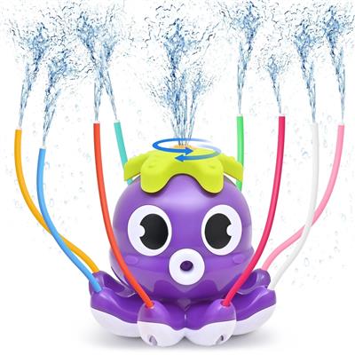 XDR Water Sprinkler for Kids Outdoor, Play Sprinkler Toy for Toddlers 2  Years Octopus with 8 Wiggle Tubes - Walmart.com