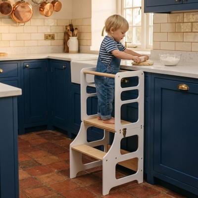 Convertible Learning Tower - White – So Wood AU