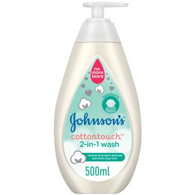 Johnsons Baby CottonTouch 2-in-1 Baby Wash 500ml - Clicks