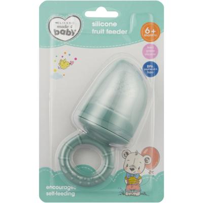 Made 4 Baby Silicone Fruit Feeder Mint - Clicks