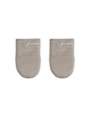 Le Creuset Mini Oven Mitt S/2 Sable | David Jones
