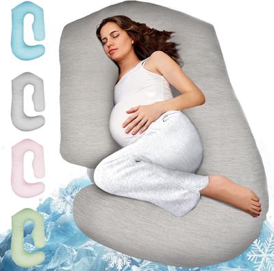 Amazon.com: PILLANI Cooling Pregnancy Pillows for Sleeping – 57-Inch Maternity Pillow for Pregnant Women with Breathable, Removable Washable Cover – S
