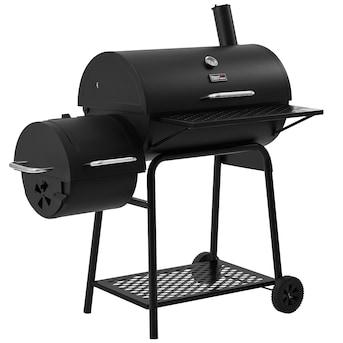 Royal Gourmet 26.7-in W Black Barrel Charcoal Grill CC1830FB at Lowes.com