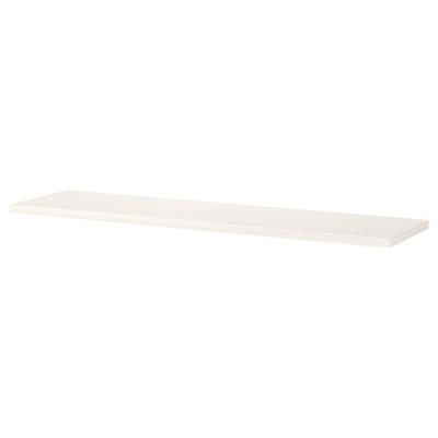 BERGSHULT Shelf, white, 47 1/4x11 3/4 - IKEA