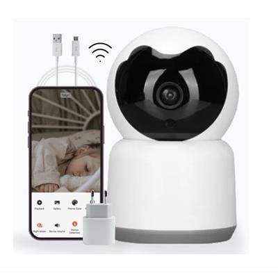 Baby Monitor, Wireless, FullHD 1080p, 360 Rotation, White | Shop Today. Get it Tomorrow! | takealot.com