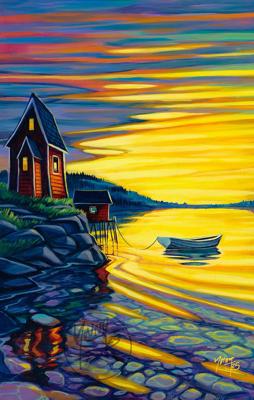 Neon Sky – Print by Adam Young, Newfoundland artist– Young Studios