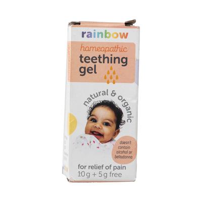 Homoeopathic rainbow teething gel 10g 313
