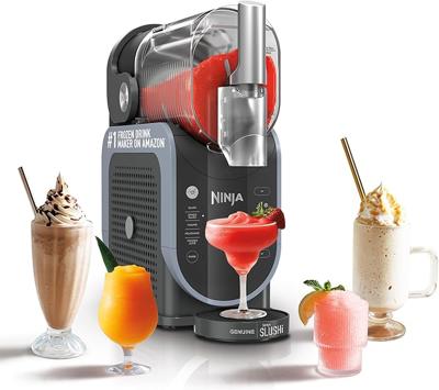Amazon.com: Ninja SLUSHi Frozen Drink & Slushie Machine with RapidChill Technology | 88 oz. Easy Fill Vessel | 5 Preset Programs | Make Margaritas, Fr