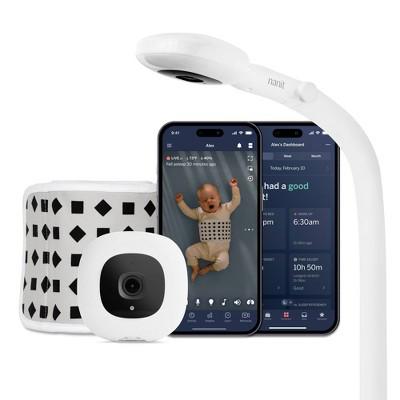 Nanit Pro Smart Baby Monitor & Floor Stand - White: Sleep Tracker, Movement Sensor, Wi-Fi Enabled, 2-Way Talk : Target