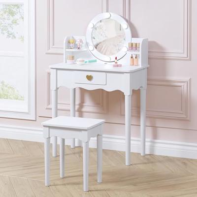UTEX Kids Vanity in Pink