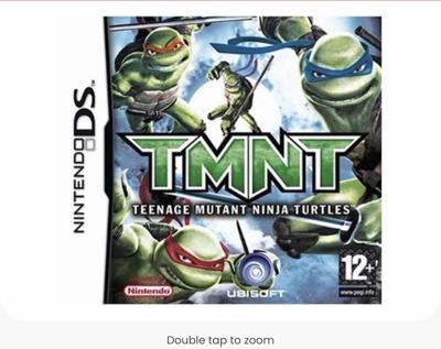 CeX ninja turtles Nintendo game