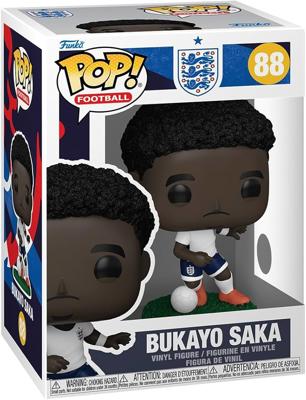 Funko POP! Football: England - Bukayo Saka - Collectable Vinyl Figure - Gift Idea - Official Merchandise - Toys For Kids & Adults - Model Figure for C