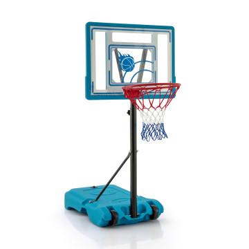 Kids Basketball Hoop Adjustable 3.8 FT Indoor Outdoor with Wheels - Costway