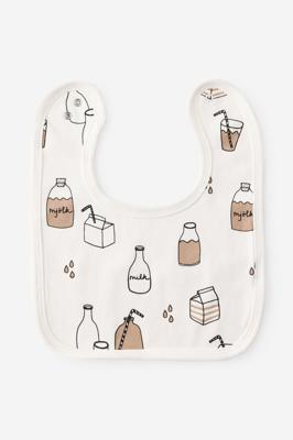 Kids’ Beige The Baby Bib | Cotton On Kids Australia
