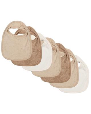 Medium Brown Baby 7 Pack Bibs | Best&Less™ Online