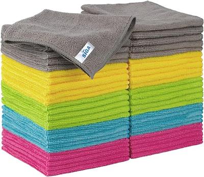 Amazon.com: MR.SIGA Microfiber Cleaning Cloth, All-Purpose Cleaning Towels, Pack of 50, Size 11.8 x 11.8 in : Health & Household