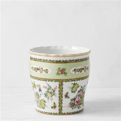 Famille Rose Porcelain Utensil Holder | Williams Sonoma