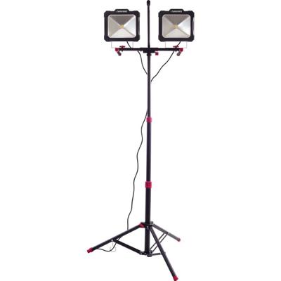 Husky 10,000-Lumen Twin-Head LED Work Light K40189 - The Home Depot