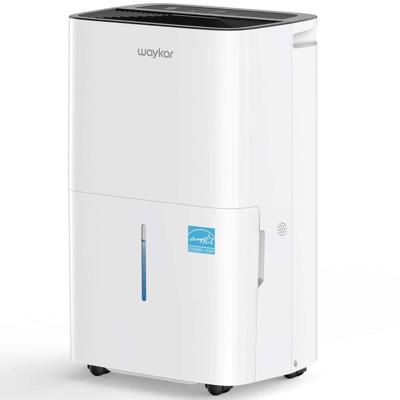 waykar 80 pt. 5,000 sq. ft. Energy Star Portable Dehumidifier with Bucket and Drain Hose for Bedroom, Basement in White HDCX-80A-CHWA - The Home Depot