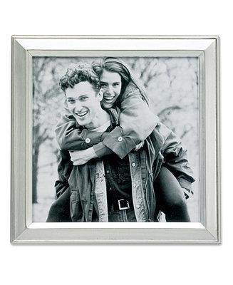 Lawrence Frames Brushed Silver Plated Metal Picture Frame - 5 x 5 - Macys