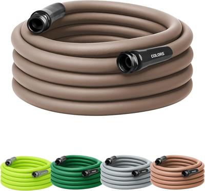 Amazon.com : Flexzilla Colors Garden Hose 5/8 in. x 50 ft., Lightweight All-Weather Water Hose, Durable and Flexible, Leak-Free Connections, Brown Mul