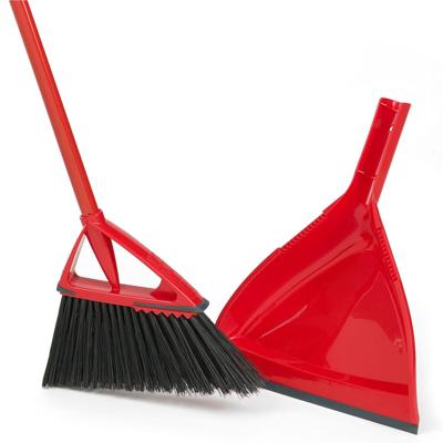 Vileda Oskar Broom with Dustpan - Angled Bristles for Superior Sweeping - Walmart.ca