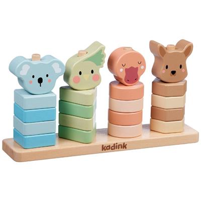 Kadink Animal Stacking Puzzle Set | Officeworks