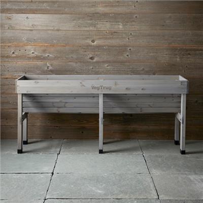 Vegtrug Wallhugger Raised Planter - Medium - Grey | Williams Sonoma