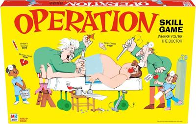Amazon.com: Hasbro Gaming Operation Electronic Board Game, Family Games for Kids Ages 6+, Kids Board Games for 1+ Players, Funny Games for Kids, Easte