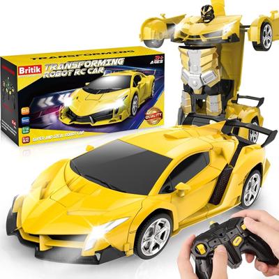 Amazon.com: Britik Transform Remote Control Car Toy for Kids 4 5 6 7 8, Remote Control Car for Boys 4-7, Transform Cars for Boys 4-6, Toy Car 5 Year O