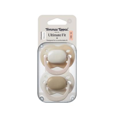 Tommee Tippee Soother Ultimate Fit 0-6 Months 2 Pack Multi | Baby Bunting AU