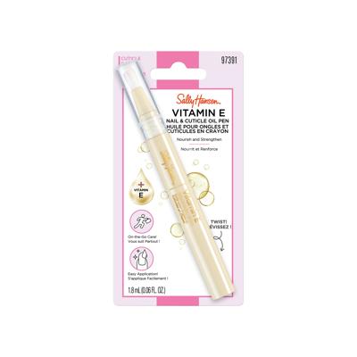 Sally Hansen Vitamin E Nail & Cuticle Oil Pen, Strengthens, Moisturizing, Easy to Apply - Walmart.com