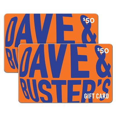 Dave & Busters - Two $50 eGift Cards | Costco