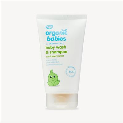 Organic Babies Baby Wash & Shampoo - Scent Free | Natural & Organic – Green People