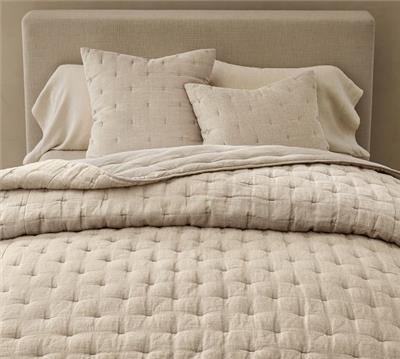Everyday Linen Comfort Quilt | Pottery Barn