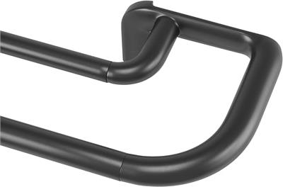 Amazon.com: Umbra Twilight Double Curtain Rod Set – Wrap Around Design Ideal for Blackout or Room Darkening Panels, 30 to 84 Inches, Black : Home & Ki
