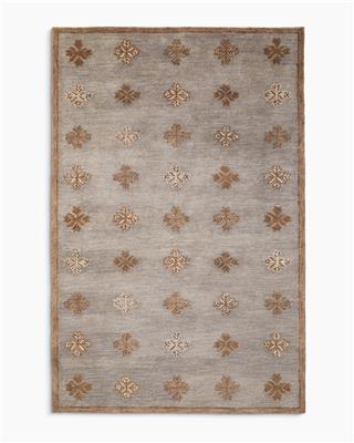 Hazel Wool Rug in Grey