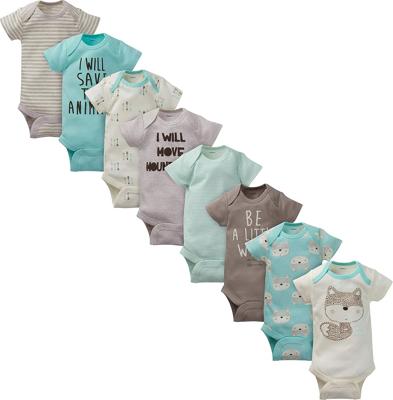 Amazon.com: Gerber Baby 8-Pack Short Sleeve Onesies Bodysuits, Fox, 0-3 Months: Clothing, Shoes & Jewelry