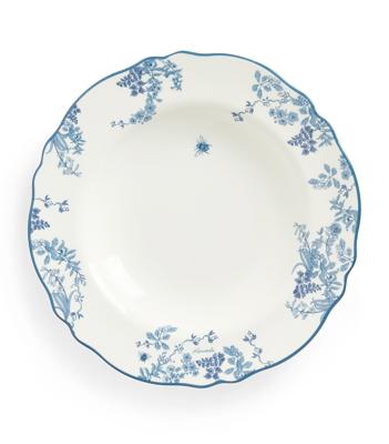 Harrods Bone China Toile Bowl (23.5cm) | Harrods UK