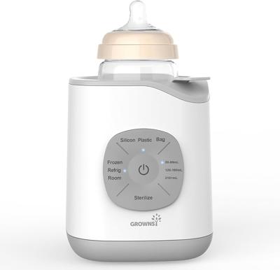 GROWNSY Smart Baby Bottle Warmer, Pre-Programmed Baby Bottle Warmer Fast Baby Food Heater&Thaw BPA-Free Milk Warmer with Accurate Temperature Control