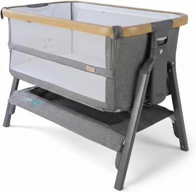 Tutti Bambini CoZee® Breeze (2025) - 2-in-1 Next To Me Crib & Standalone Baby Cot - Bedside Crib with 6 Height Levels, Easy Travel Set Up, Castors & M