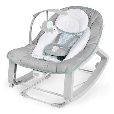 Amazon.com : Ingenuity Keep Cozy 3-in-1 Grow with Me Vibrating Baby Bouncer, Seat & Infant to Toddler Rocker, Vibrations & -Toy Bar, 0-30 Months Up to