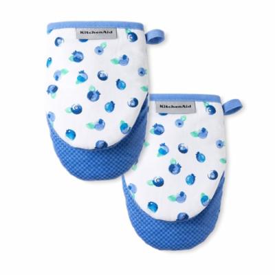 KitchenAid Printed Mini Oven Mitts - Mini Blueberries, 2 pk - Kroger