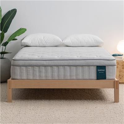 Leesa Oasis Chill 13.5 Euro Top Medium Firm Hybrid Mattress | Costco