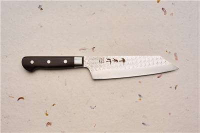 Sakai Takayuki SG2 Tsuchime Damascus Western Kengata Gyuto 190mm – Knifewear - Handcrafted Japanese Kitchen Knives